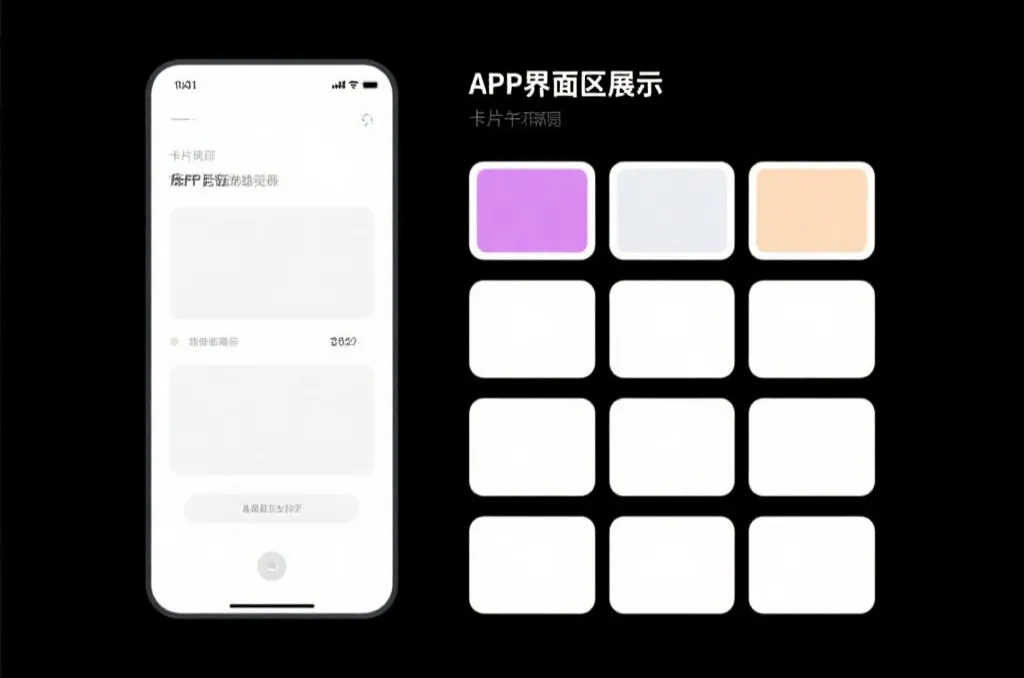 APP功能模块与信息分区